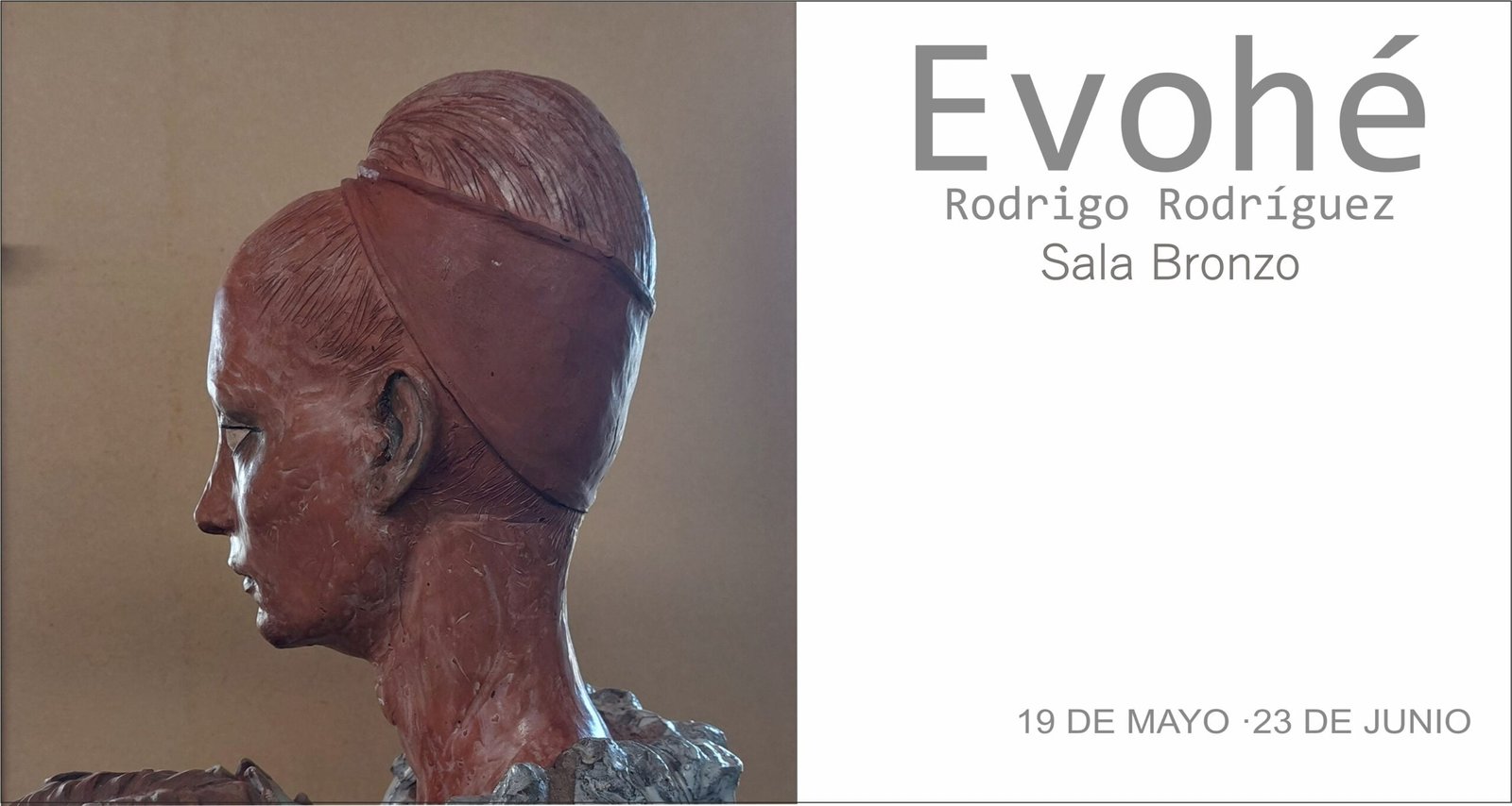 Evohe - Rodrigo Rodriguez - taller de escultura - sala de arte - esculturas bronzo
